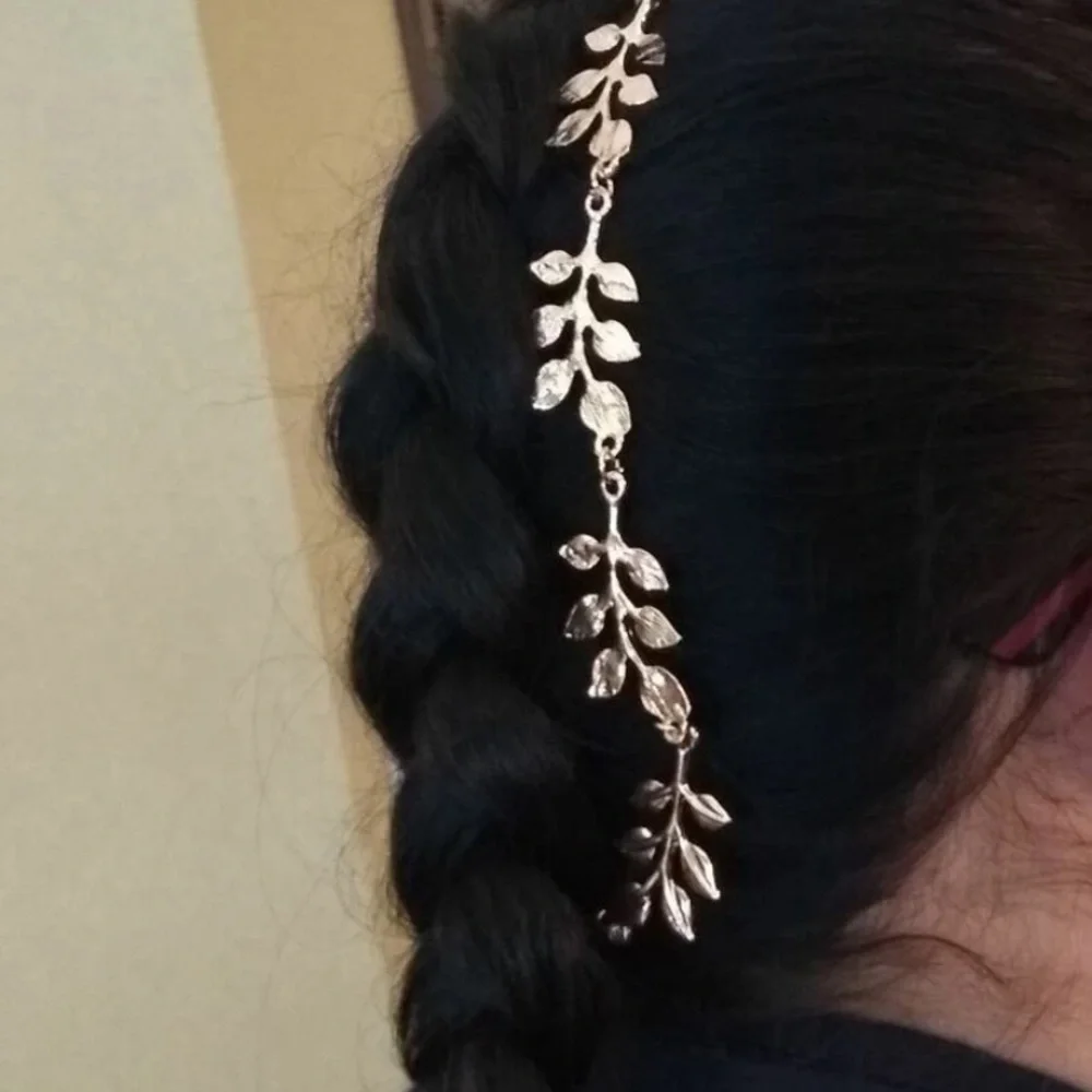 Last!‎ BEST SELLER! Metal leaf hair accessories